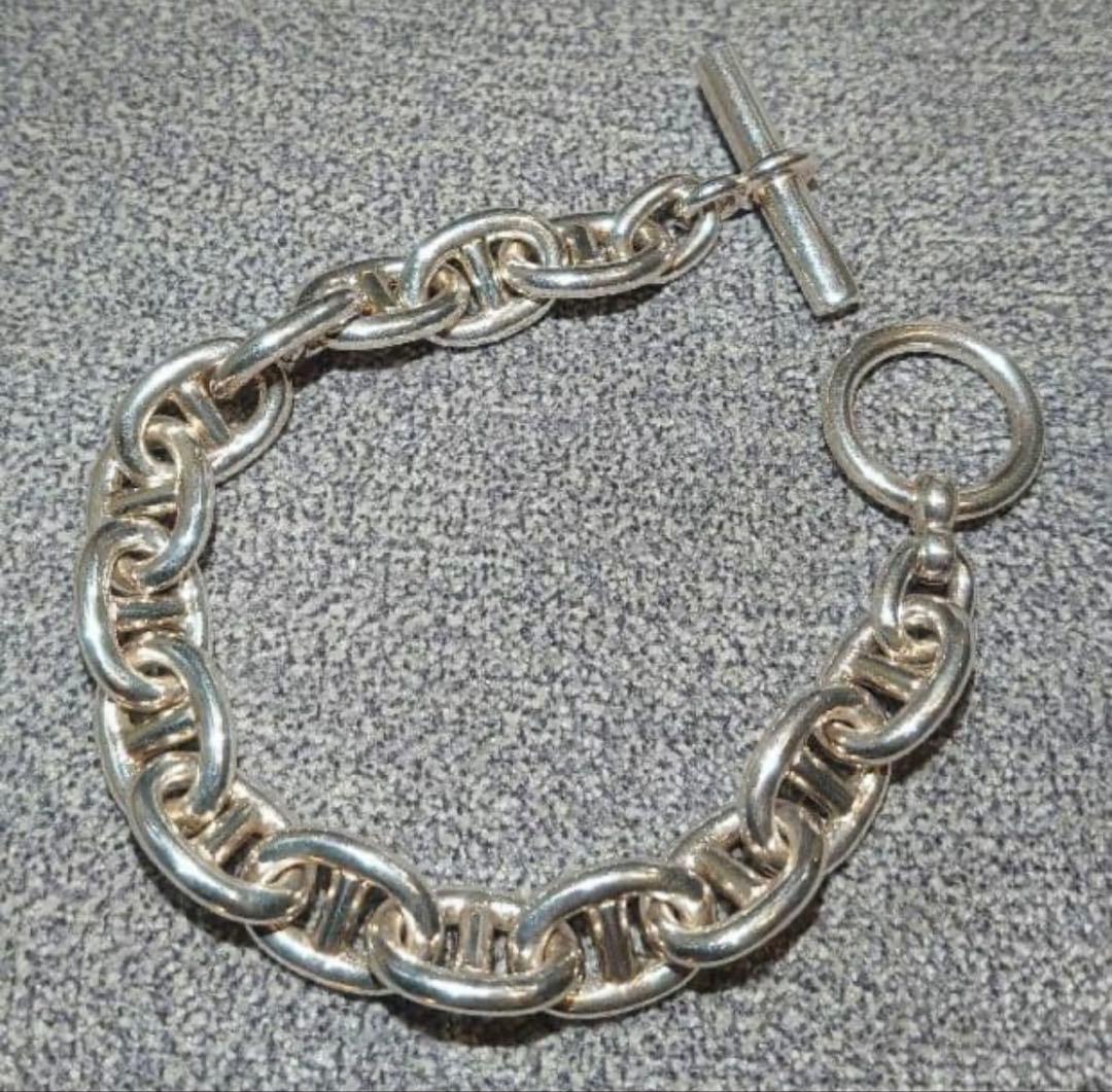 OVY Silver Anchor Chain Bracelet【付属品付】
