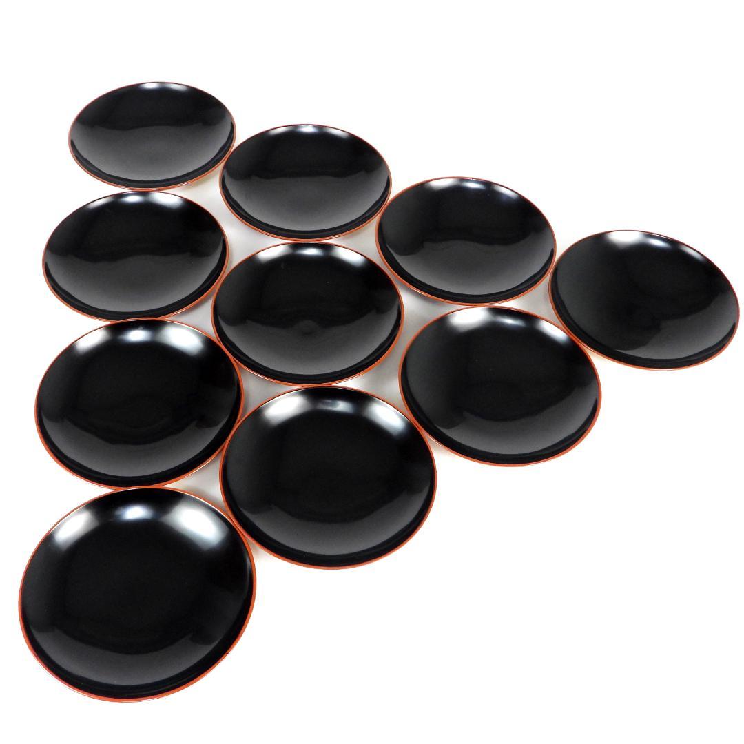 漆器　輪島塗　木製　蒔絵　吸物椀　蓋付椀　汁椀　10客