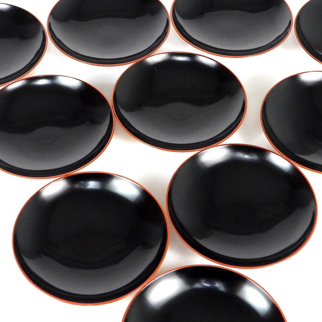 漆器　輪島塗　木製　蒔絵　吸物椀　蓋付椀　汁椀　10客