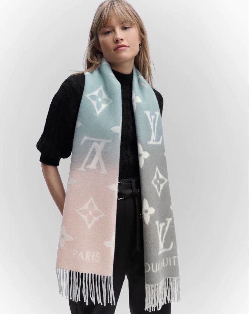 LOUIS VUITTON グラデーションマフラー