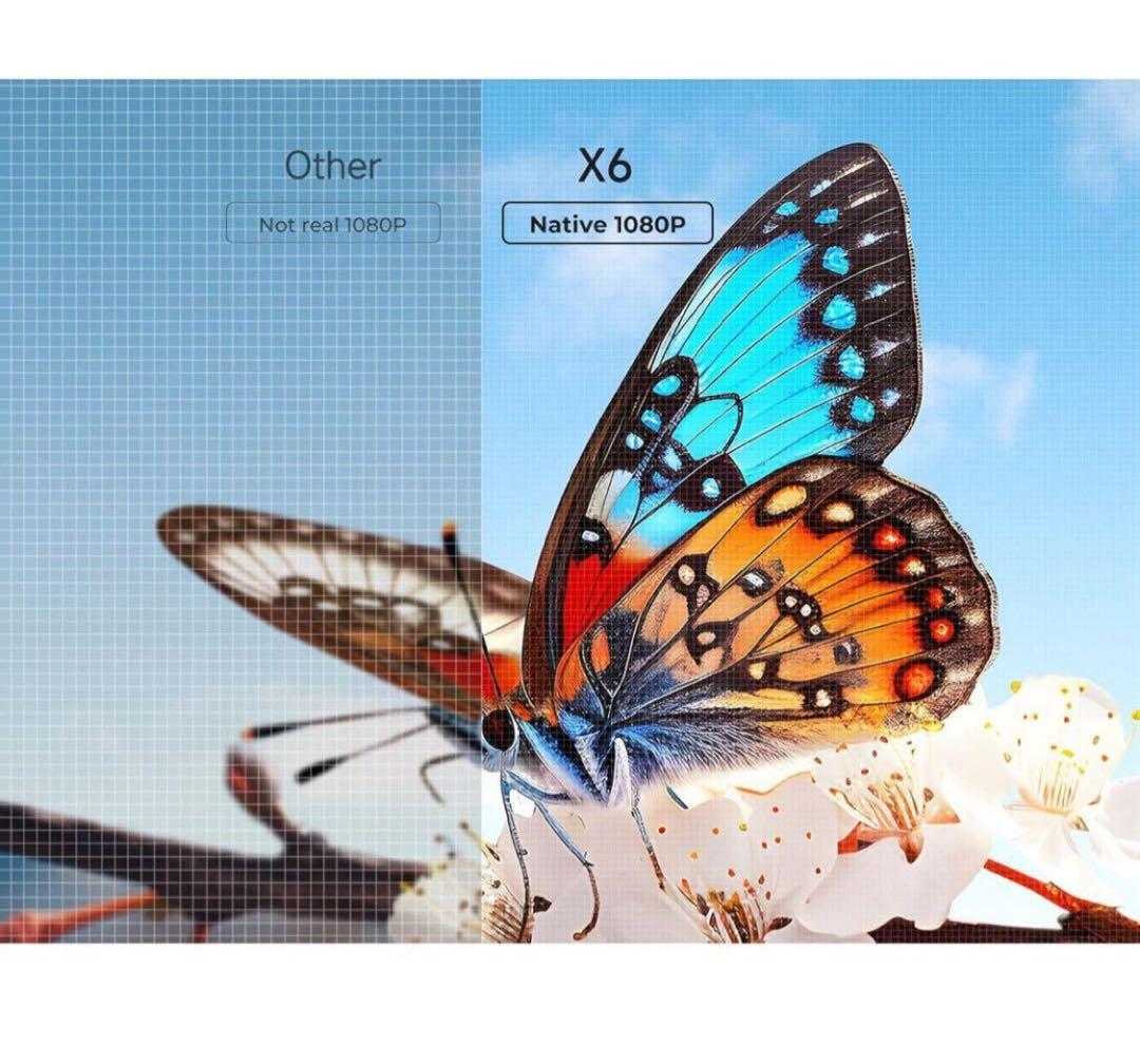 【美品】プロジェクター Toptro X6 Android TV