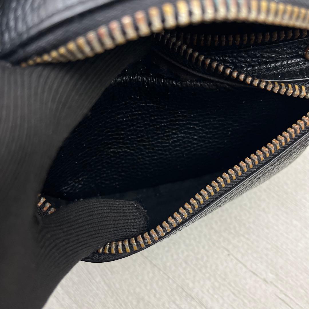 希少モデル✨ KENZO ケンゾー ボディバッグ ショルダーバッグ レザー 黒