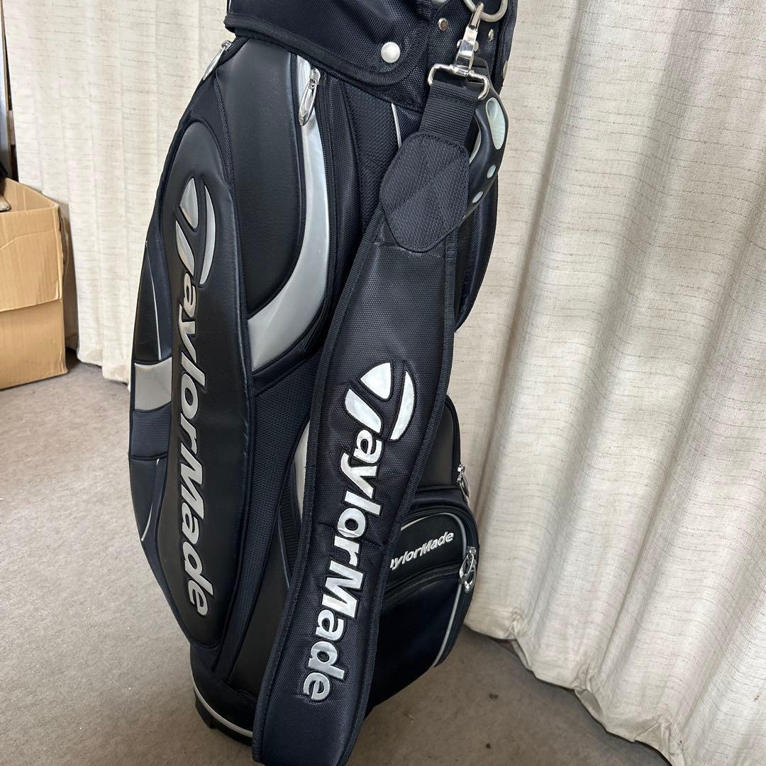 テーラーメイド　キャディバッグ　ゴルフバッグ　黒　TaylorMade