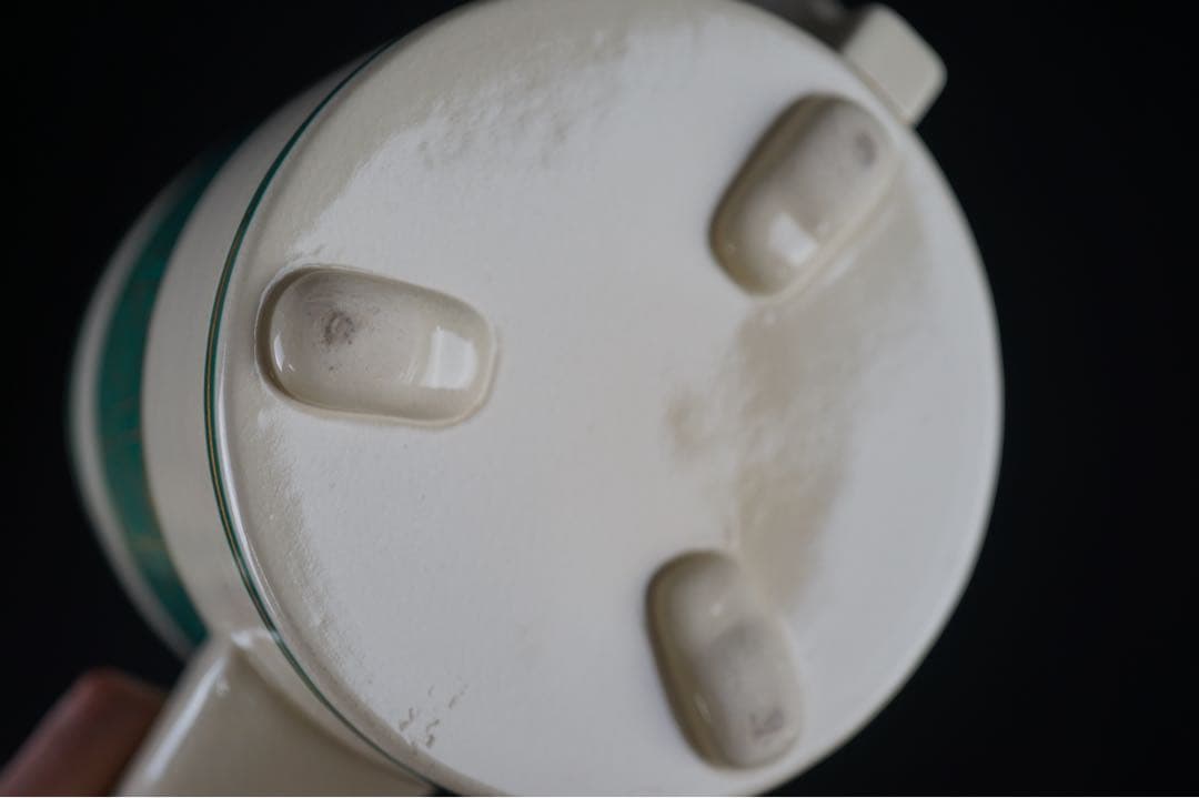 田中宝泉 緑地 竹 水次 共箱 茶道具