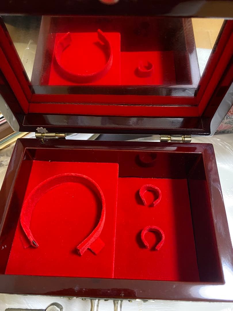 螺鈿細工　ジュエリーボックス　箱　新品