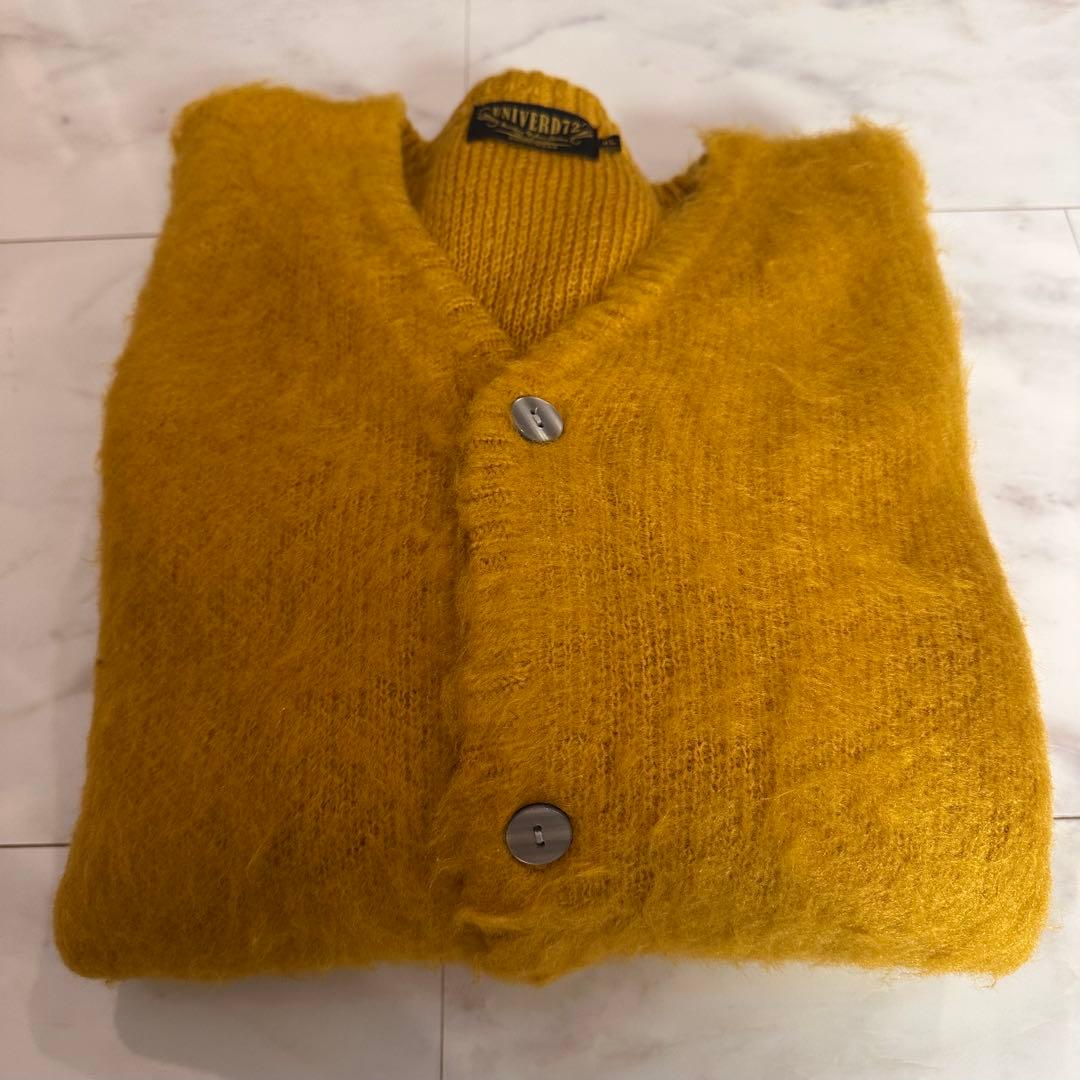 未使用品UNIVERD72 MOHAIR TOUCH ACRYLIC KNIT