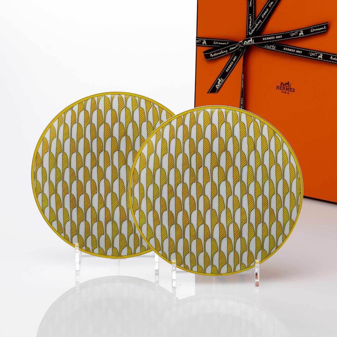 Hermesソレイユデザートプレートペア