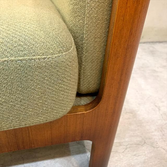 天童木工のHacoヴィンテージチークイージーチェア②