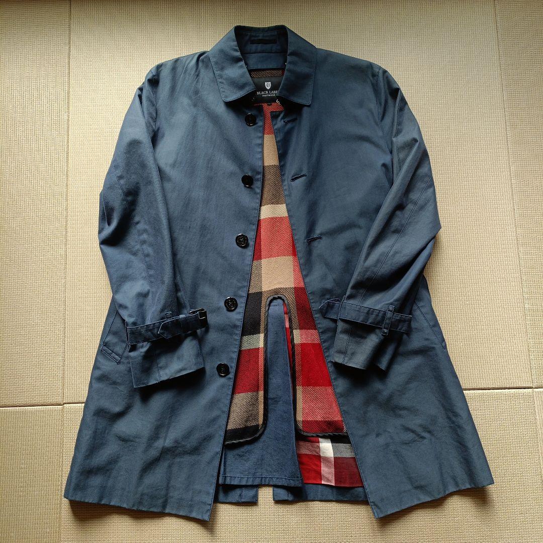 BLACK LABEL CRESTBRIDGE ネイビー トレンチコート