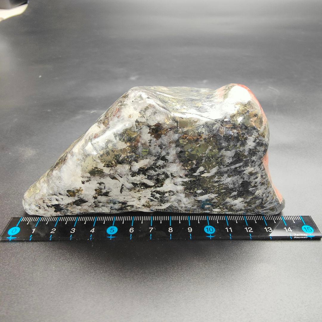 10.パイライトイントリプライト　ゴールデンインカローズ　鉱物　原石　天然石