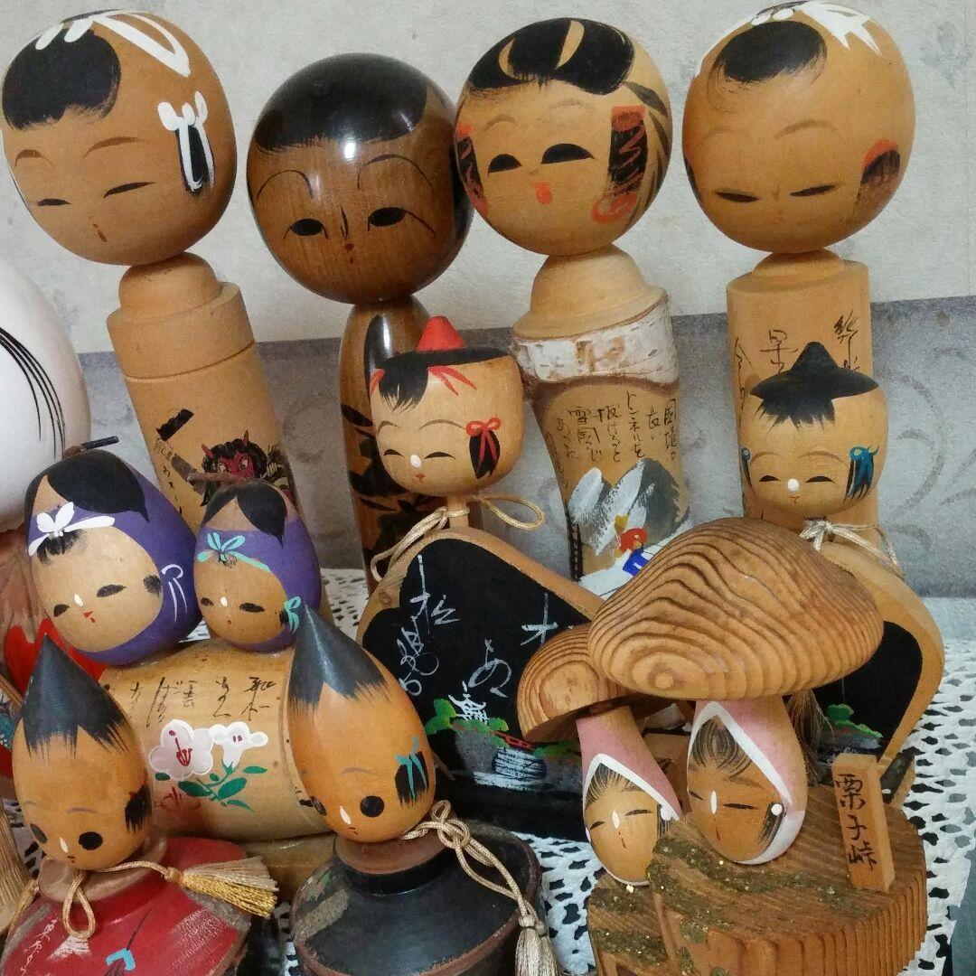 こけし色々⭐民芸品
