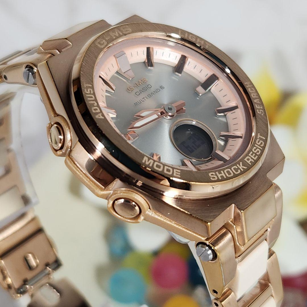 『美品』カシオ ベビーg BABY-G G-MS 電波ソーラー 腕時計 B370