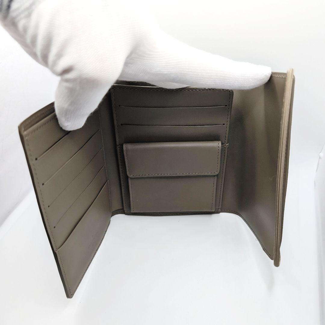 ポルトフォイユ・エラスティック　エピ　グレー