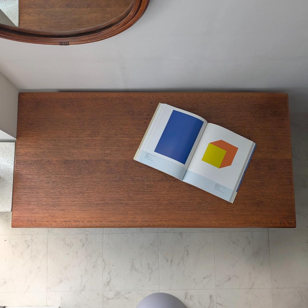 秋田木工 ナラ材 無垢 ローテーブル 70年代 ビンテージ ミッドセンチュリー