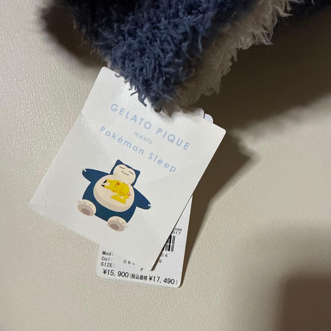 【新品未使用】ジェラピケ カビゴンパーカ&ショートパンツセット　ヘアバンド