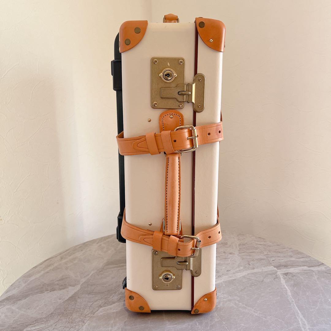 グローブトロッター ヴァルカンファイバー レザー キャリーケース ベージュ 20