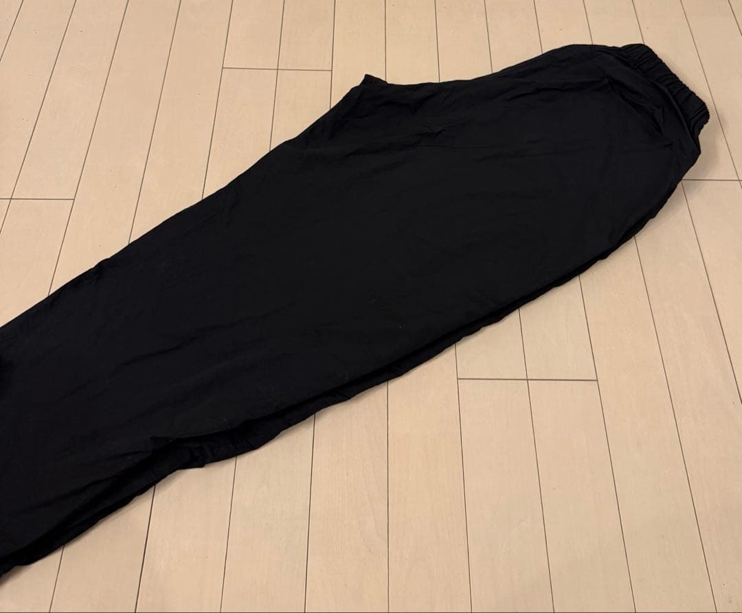 COMOLI 19AW 製品染ナイロン トラックパンツ Q03-03002