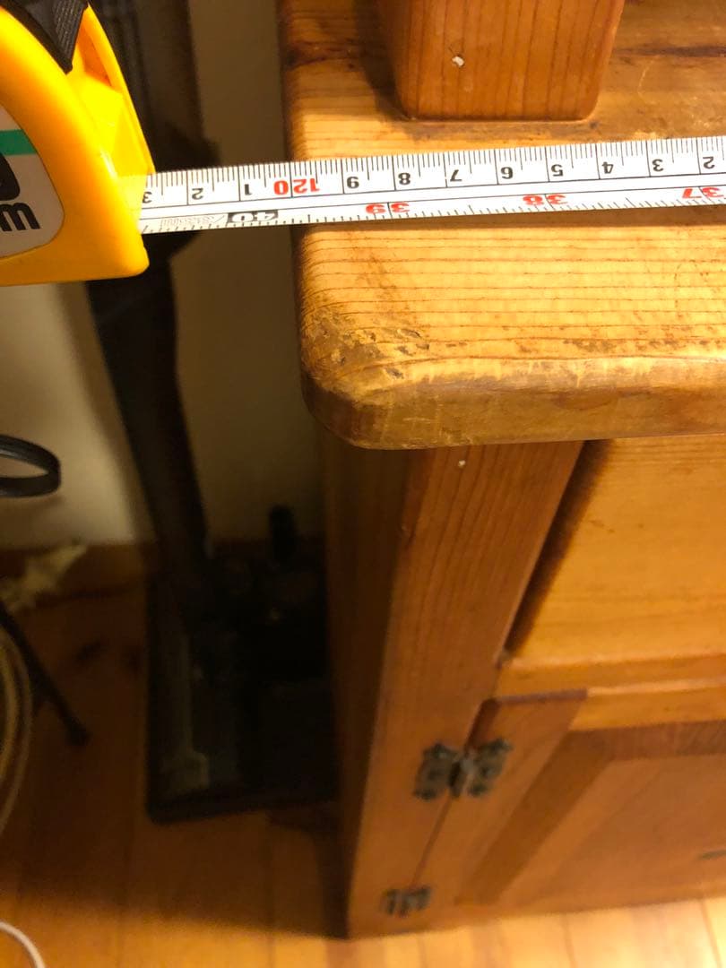 カップボード　ビンテージ　無垢材　120サイズ