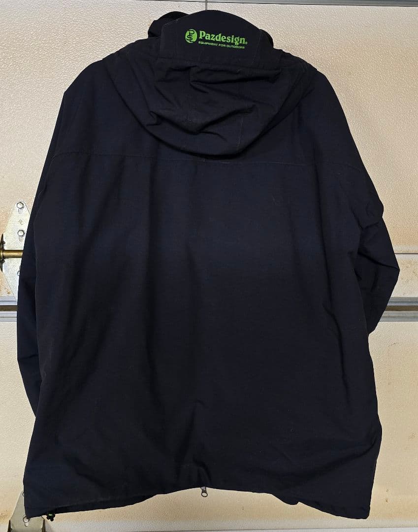 パズデザイン　ウォームレインスーツ　防寒　防水　ブラック　3L