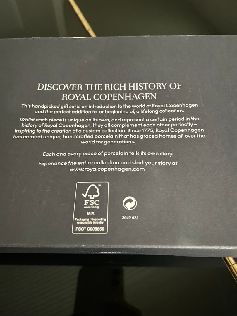 【新品】ロイヤルコペンハーゲン ホワイトフルーテッド メガ ボウル 8cm 小鉢