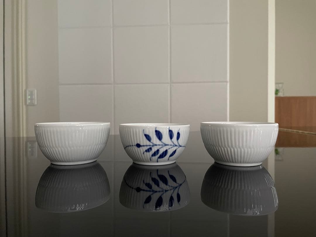 【新品】ロイヤルコペンハーゲン ホワイトフルーテッド メガ ボウル 8cm 小鉢