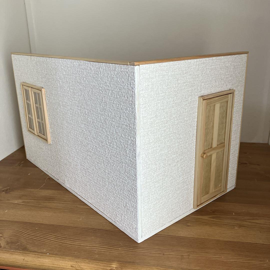 my room L字型ドールハウス 1/12サイズ ミニチュア家具