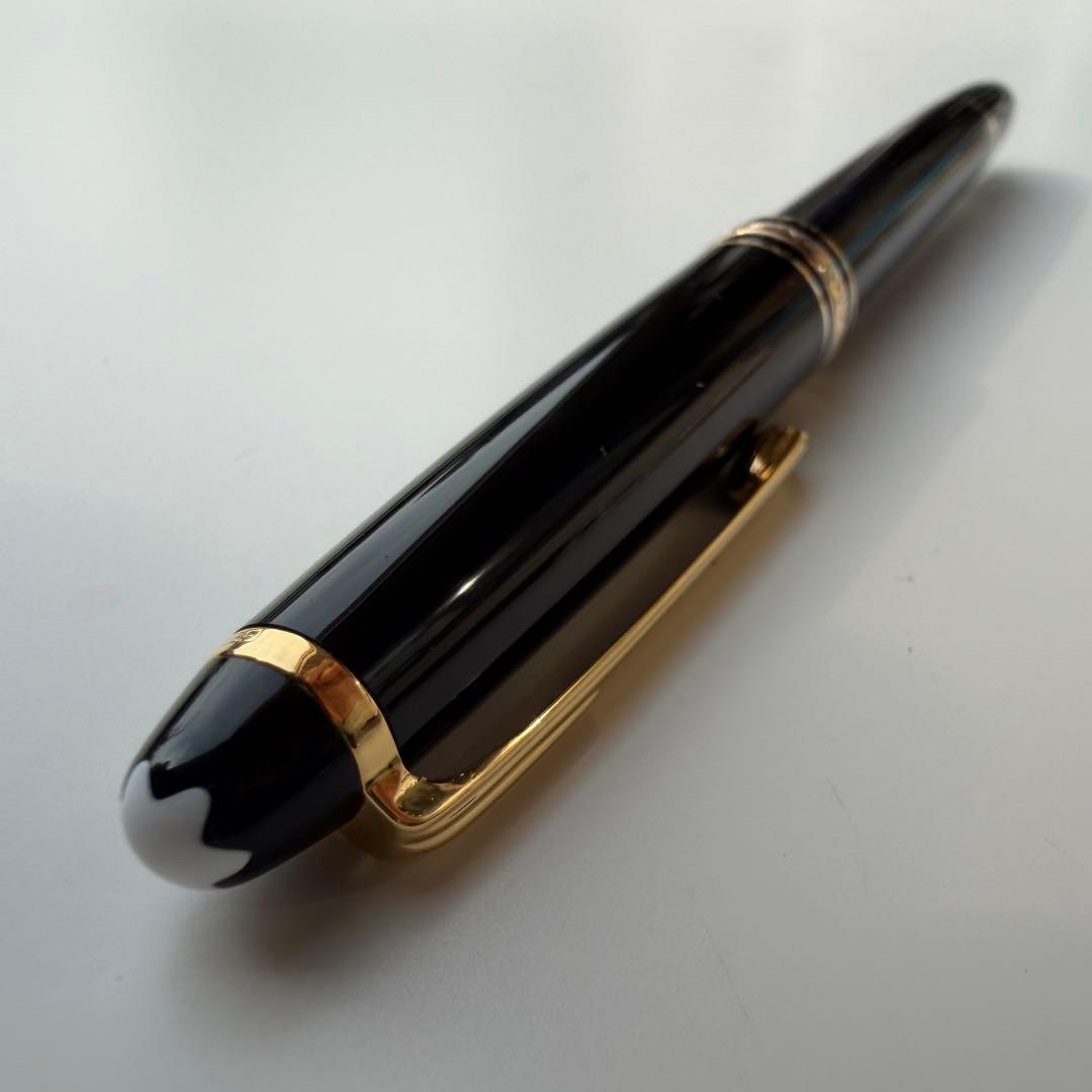 万年筆 F マイスターシュテュック 144 エボナイト芯 全金 ブラック