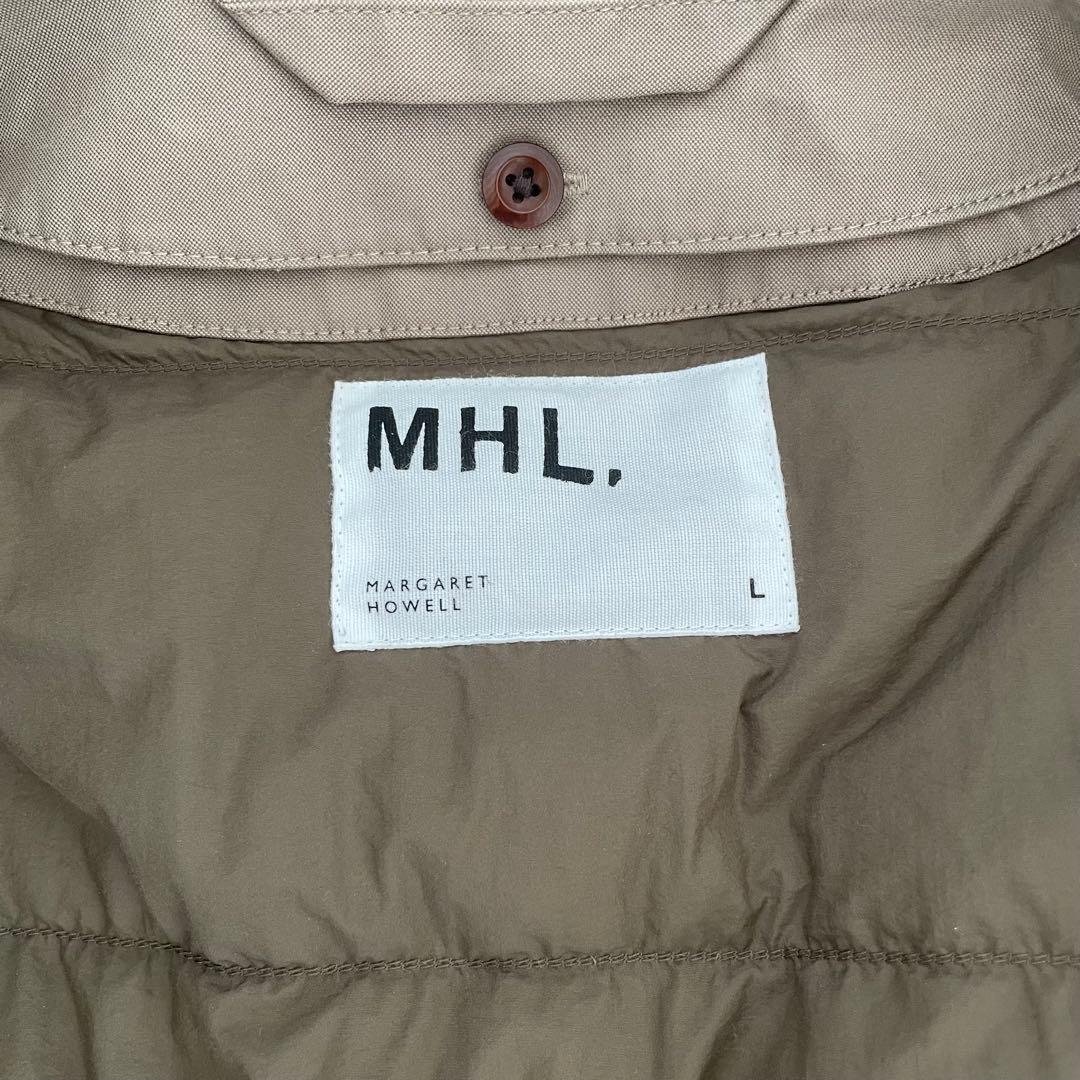 MHL マーガレットハウエル　ステンカラーコート　ベージュ　ダウンライナー付き