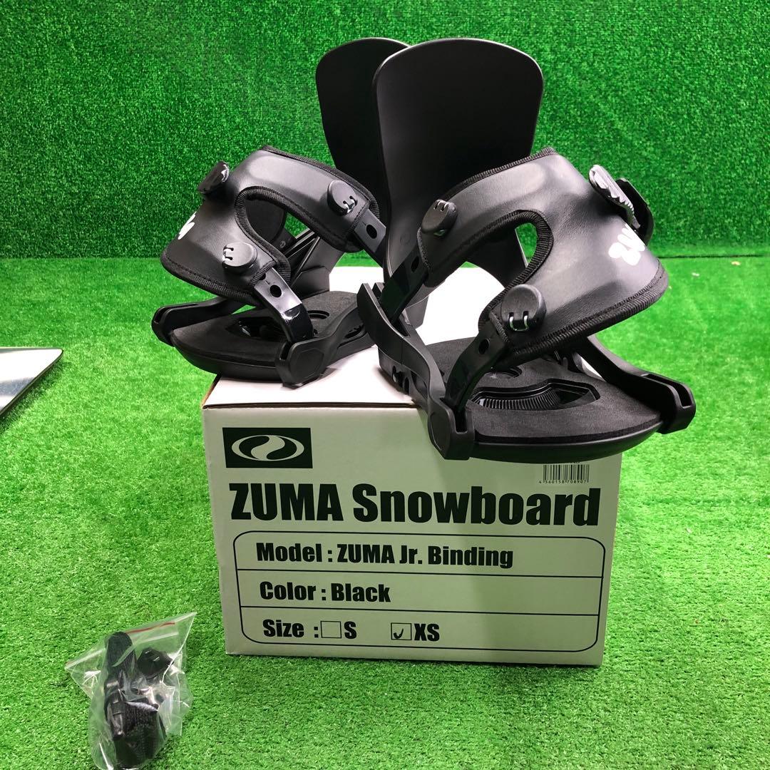 宝-629 子供用スノーボードセット110cm ビンディング新品 メンテナンス済