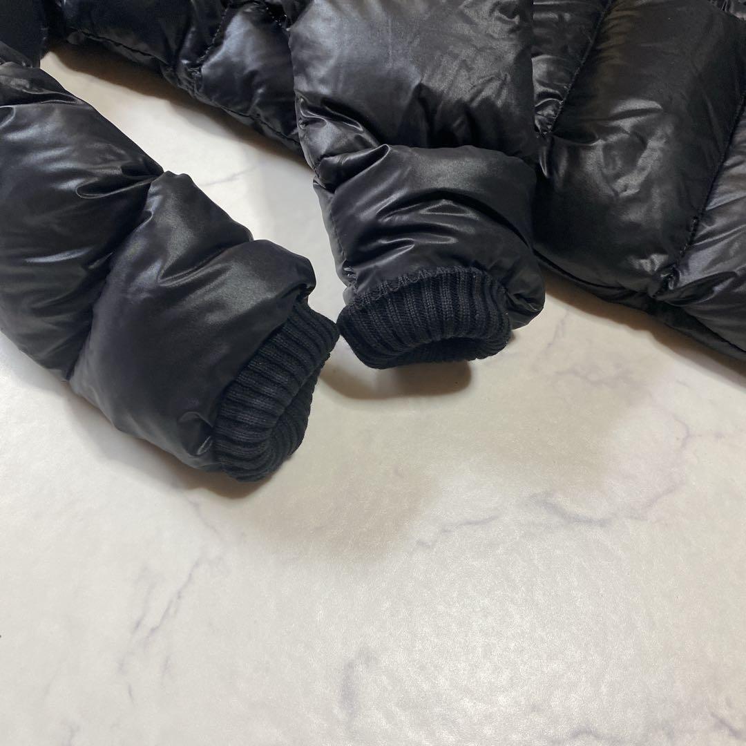 美品✨デュベティカ デネブ フォックスファー付 ダウンコート ロング 黒系40