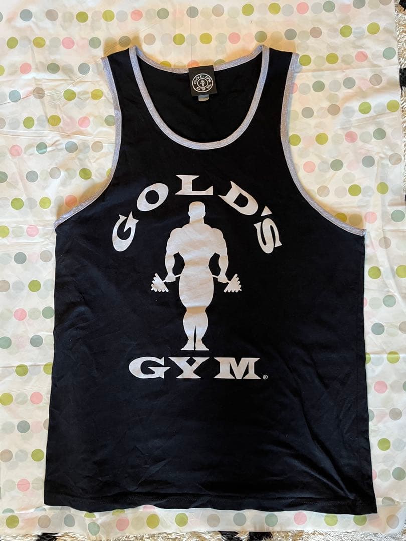 GOLD'S GYM タンクトップ M ブラック