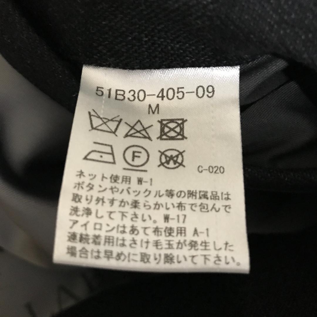 【極美品】ブラックレーベル チェック ウール トレンチコート