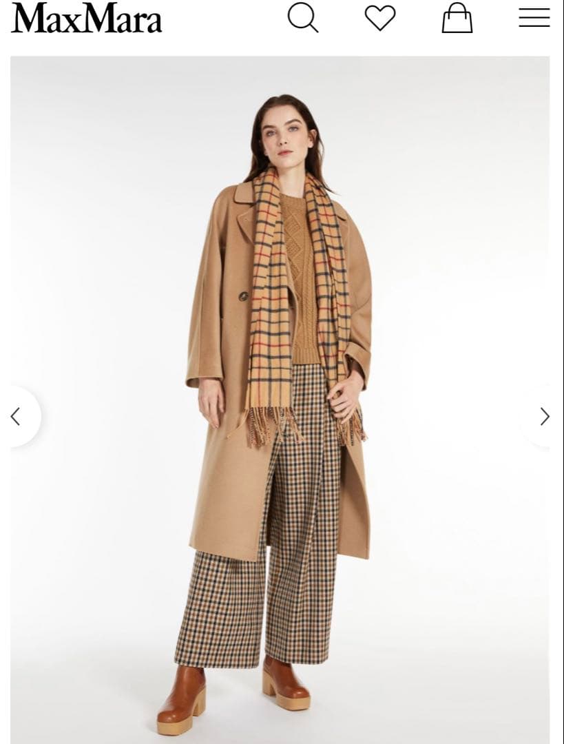 新品MAX MARA WEEKEND RESINA ロングコート