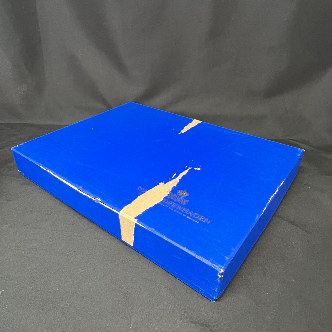 ロイヤルコペンハーゲン ブルーフルーテッド ハーフレース オーバルディッシュ