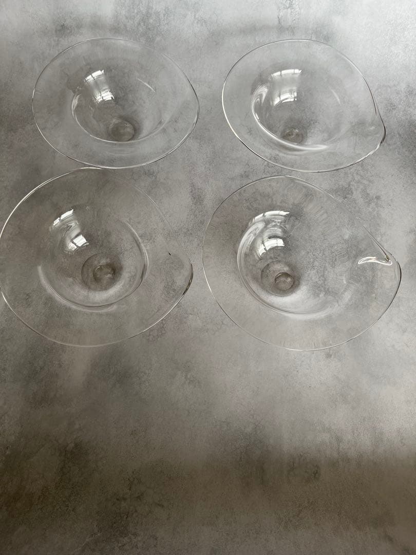 【4枚セット】原光弘　しずくパスタ皿