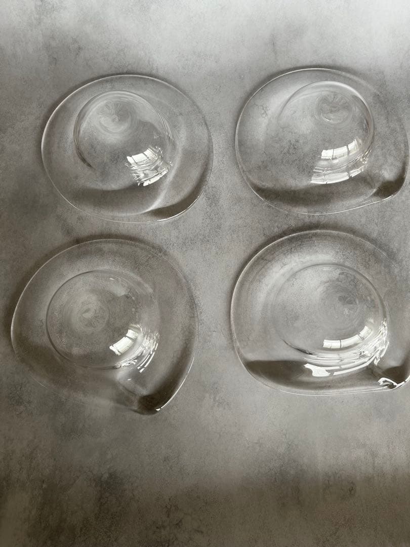 【4枚セット】原光弘　しずくパスタ皿