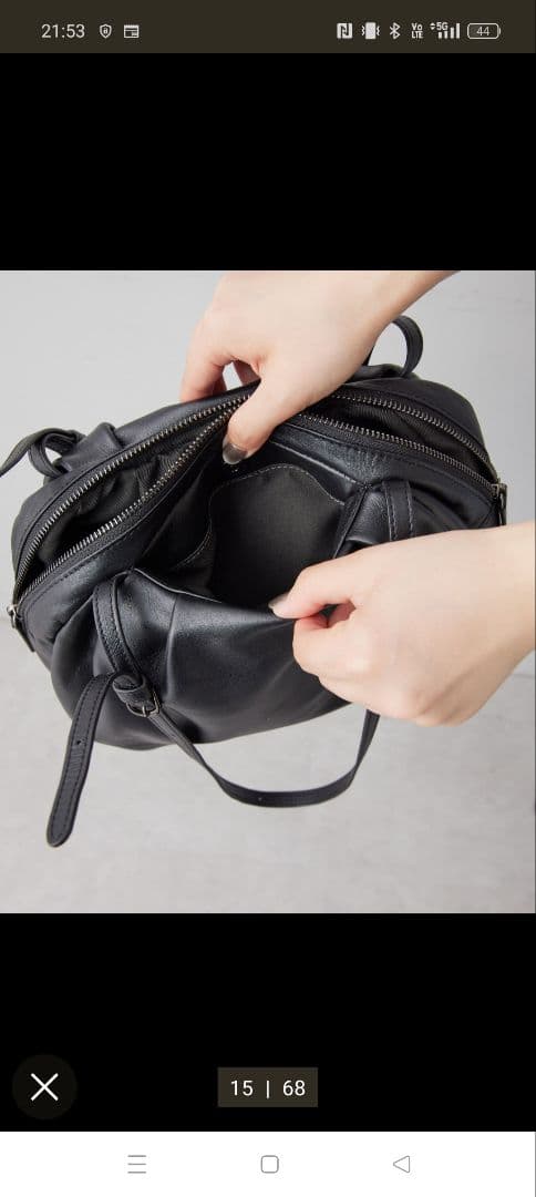 【新品未使用】ear PAPILLONNER コロンボストン アイボリー