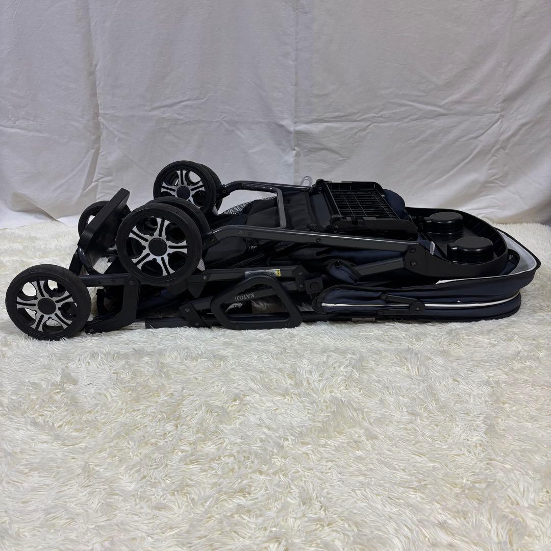 大人気 良品　KATOJI 二人でゴー ベビーカー 2人乗り 送料無料　お買い得