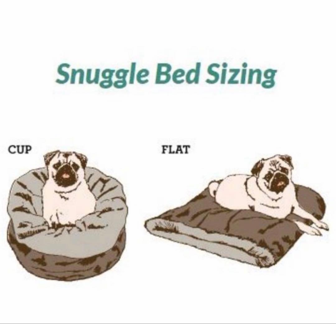 P.L.A.Y スナッグルベッド Ｌサイズ　チャコールグレー　ペット用ベッド