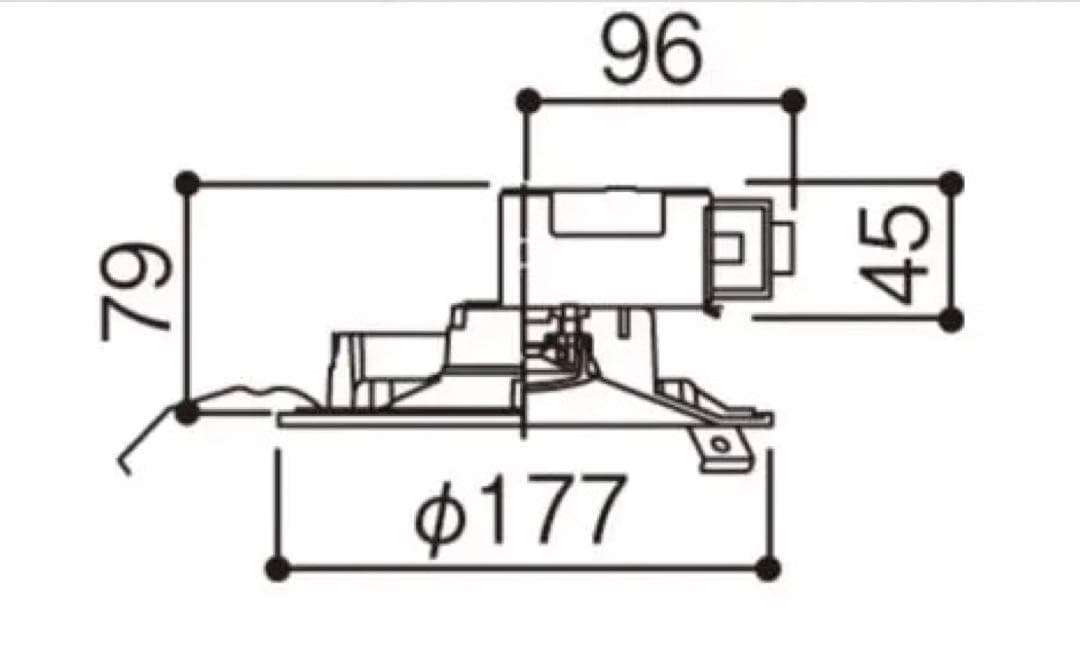 【未開封】Panasonic照明　ダウンライト　（2台）