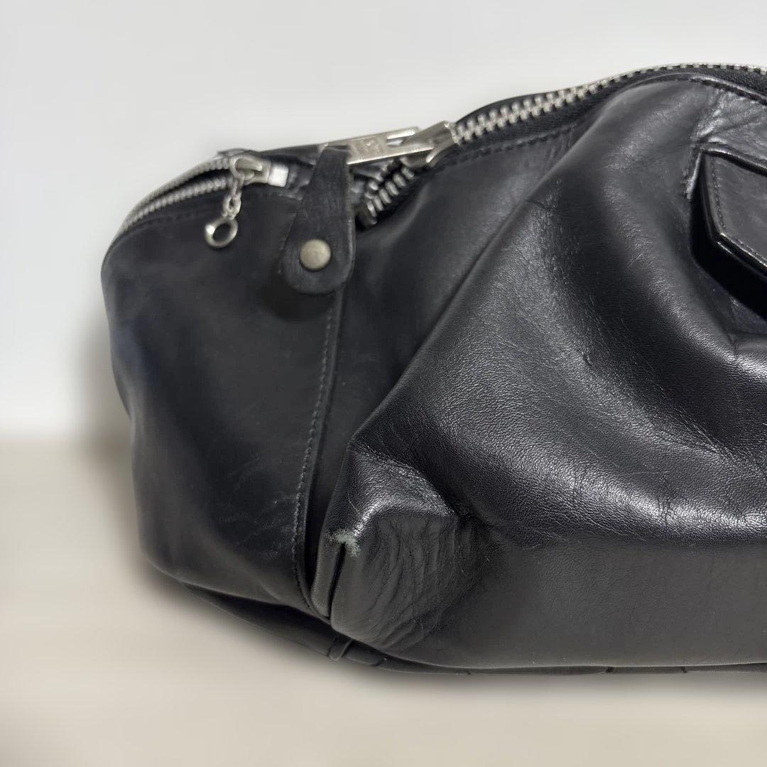 バッファローボブズ ラムレザー ウエストバッグ ボディバッグ