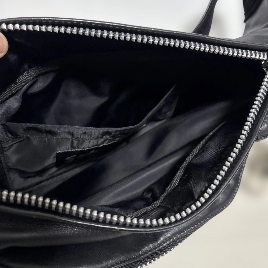 バッファローボブズ ラムレザー ウエストバッグ ボディバッグ