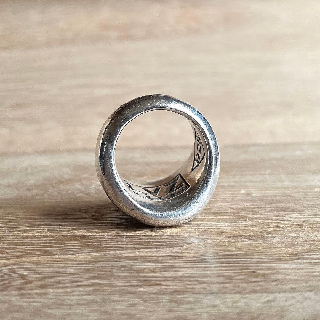 ヴィンテージ L.V.Z L SILVER リング 約20号位