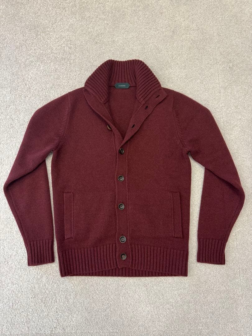 ザノーネ　キョート　カシミヤモデル　ボルドー　サイズ46