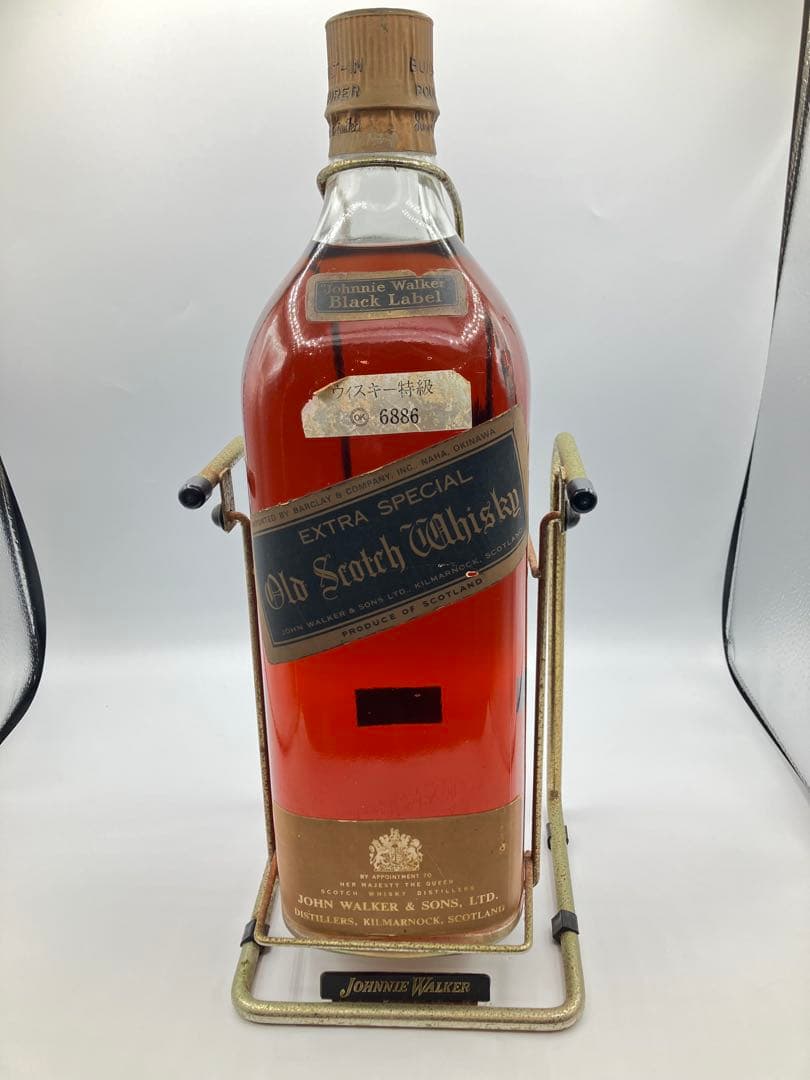 JOUNNIE WALKER ジョニーウォーカー ブラックラベル 3780ml