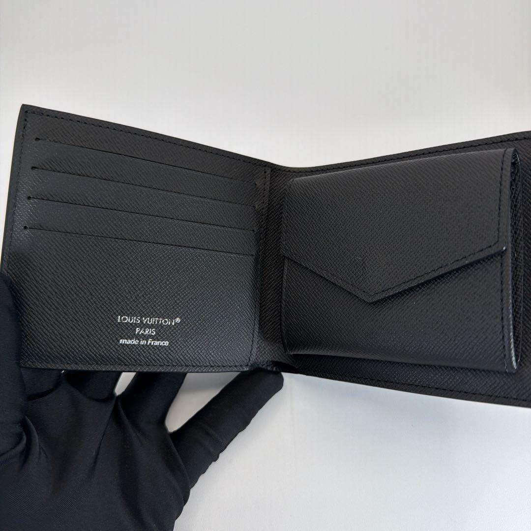 未使用級 ルイヴィトン ポルトフォイユマルコNM エクリプス M62545