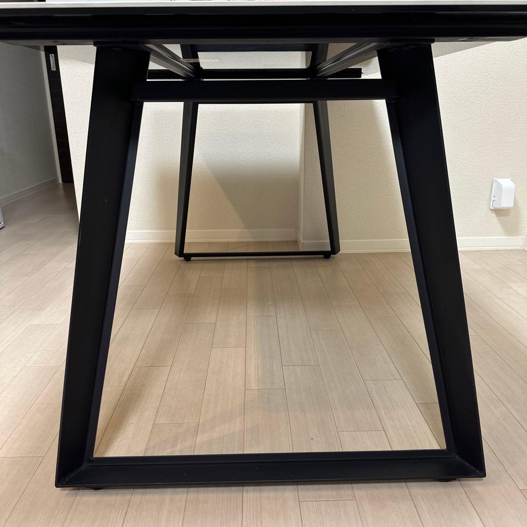 セラミックテーブル　ホワイト　135×85 72