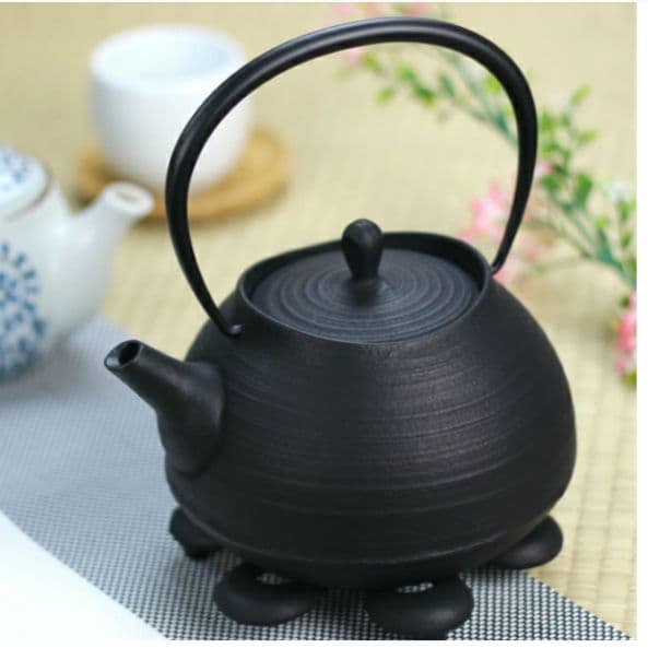 壱鋳堂 南部鉄器 鉄瓶 刷毛目　1.0リットル