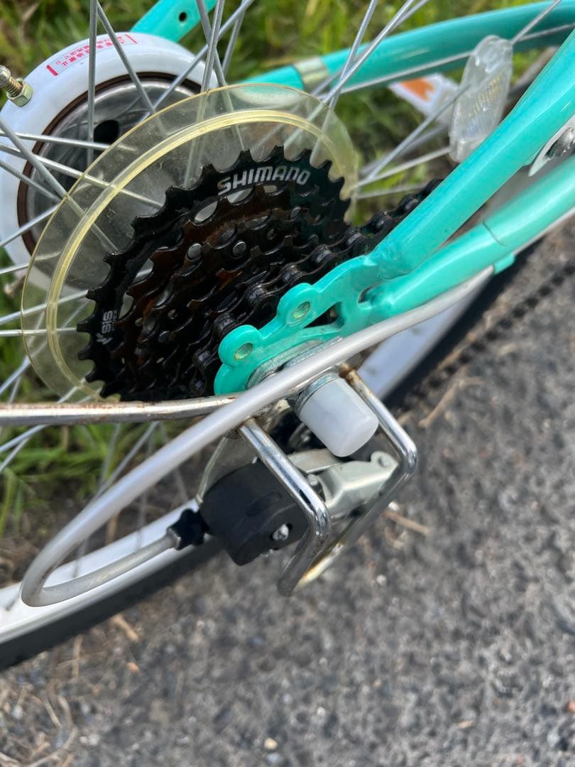 名古屋市内お届け無料24インチ子供自転車外装6段変速ジュニア自転車