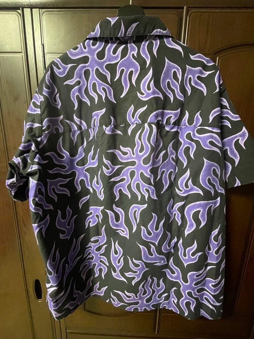 ゴ*ス様 Lサイズ S/S FIRE SHIRT チャレンジャー 半袖 ファイヤ